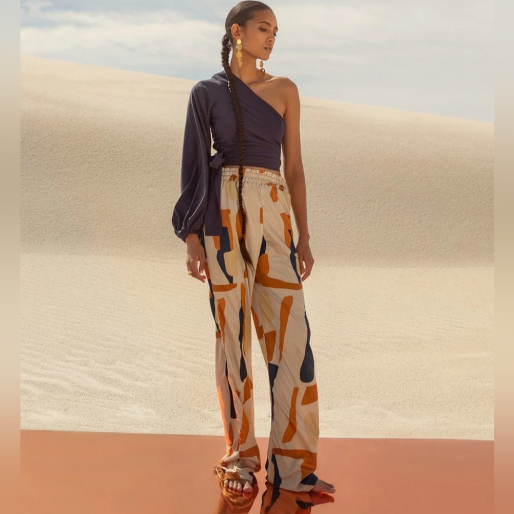 NWT Diarrablu Leer Pants - Tilo Cream